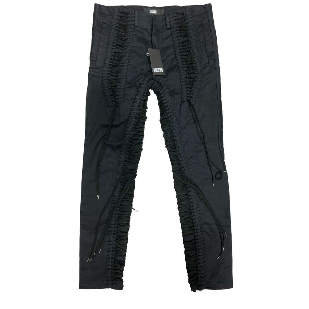 17AW KTZ Lace-up Bondage Pants Archive Aviator